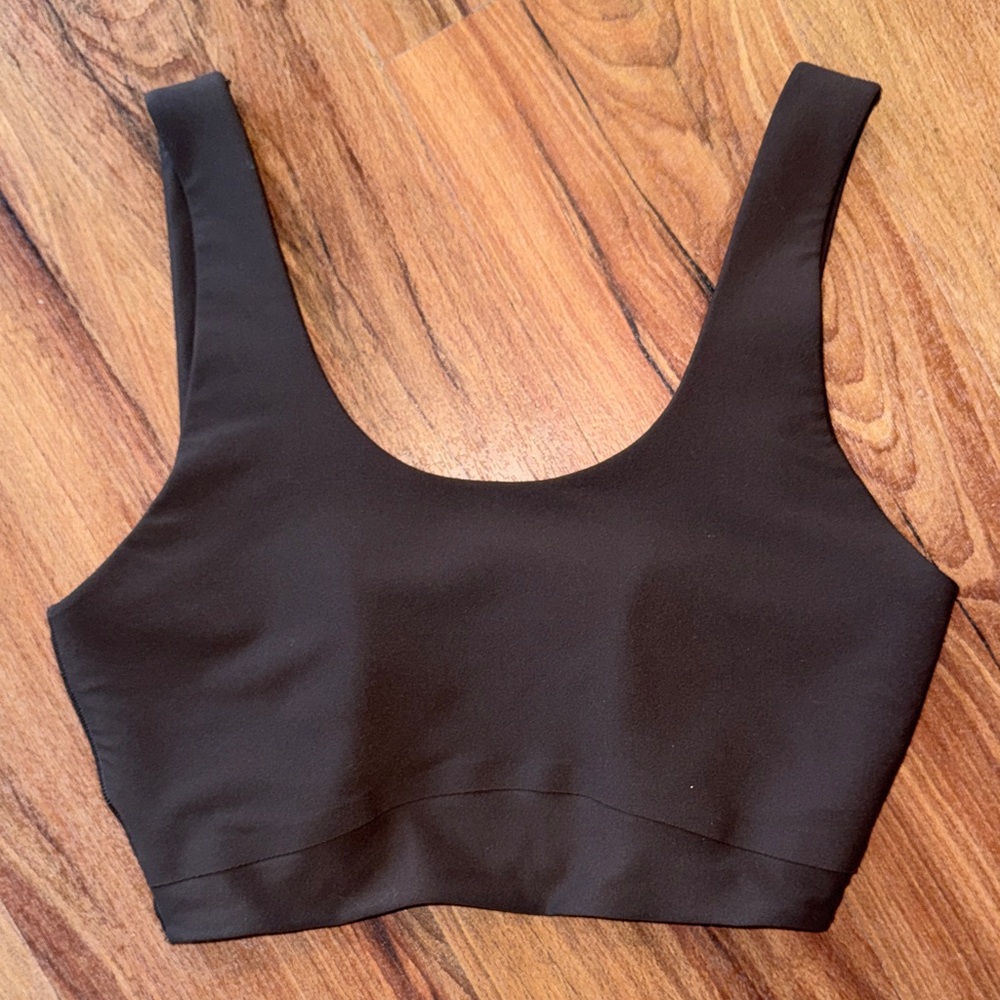 All in Motion Dark Brown Sports Bra